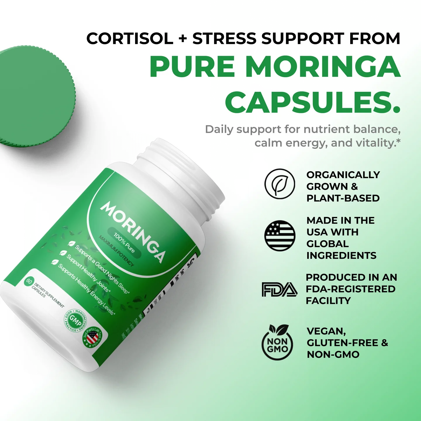 Moringa Leaf Capsules
