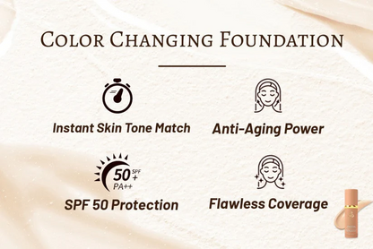 JC Color-Changing Foundation