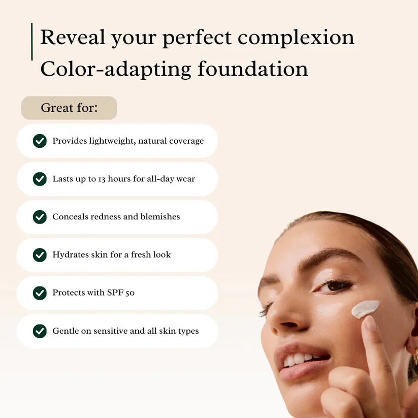 JC Color-Changing Foundation